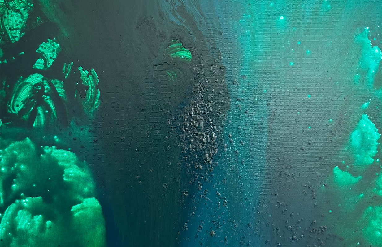 Das Tor zur Weisheit - Simone von Anhalt - abstract Artpainter - abstrakte Malerei - Acrylmalerei - Kunstmalerin München