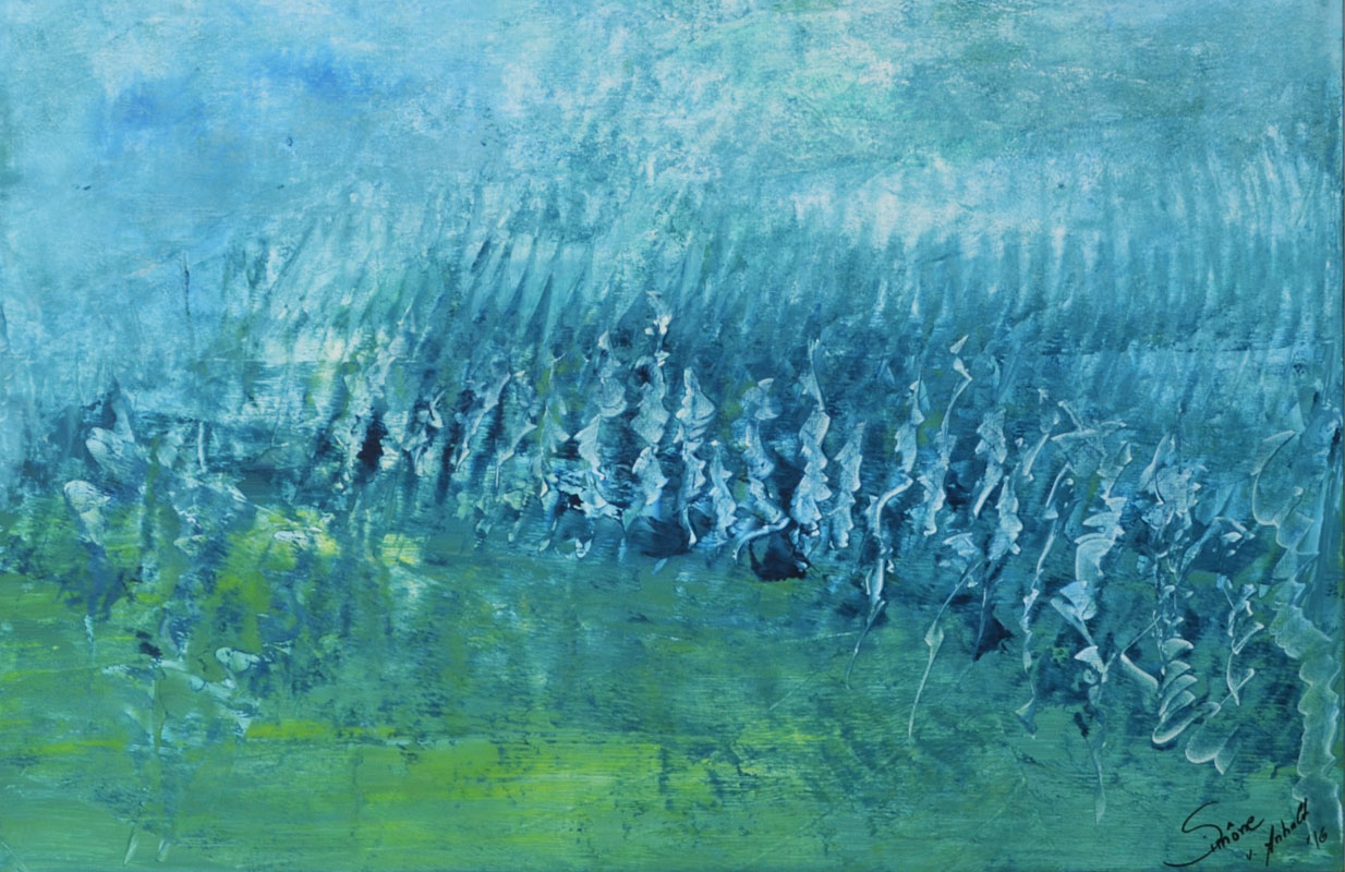 Field of Destiny - Simone von Anhalt - abstract Artpainter - abstrakte Malerei - Acrylmalerei - Kunstmalerin München