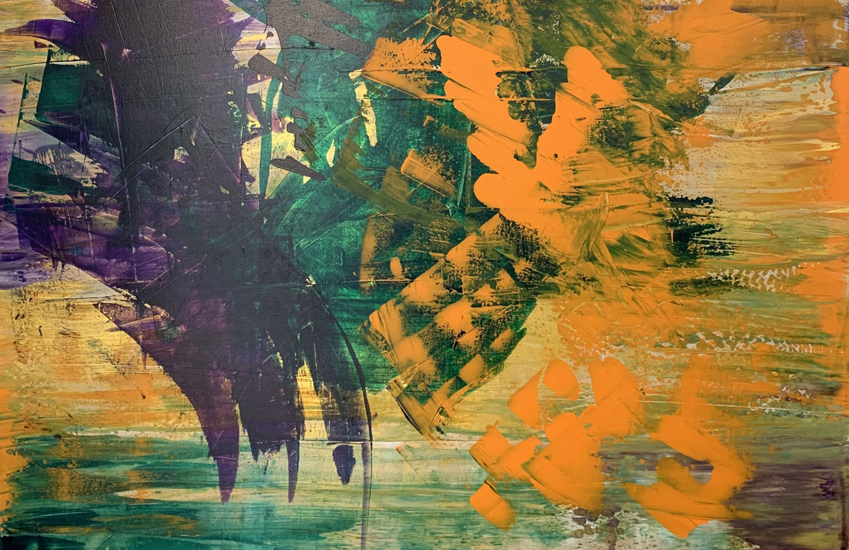 Abundance - Simone von Anhalt - abstract Artpainter - abstrakte Malerei - Acrylmalerei - Kunstmalerin München