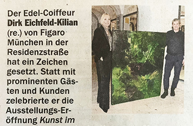 Veröffentlichung, Artikel-TZ November 2020 - Simone von Anhalt - Kunstmalerin München